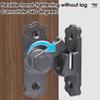 Safety Door Hasp 90 180 Degree Door Bolts Protable Sliding Door Catch  Kitchen Bedroom Bathroom