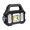 Camping Light Solar Operated Rechargeable Portable Multifunctional 6 Modes Adjustable Illumination Side Light