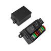 Relay Box 2 3 4 6 Slots Relay Block 6 9 10 12Way ATC/ATO Fuse Relay Box Fuse Block with Relay Universal Waterproof Kit for Car Fuses4