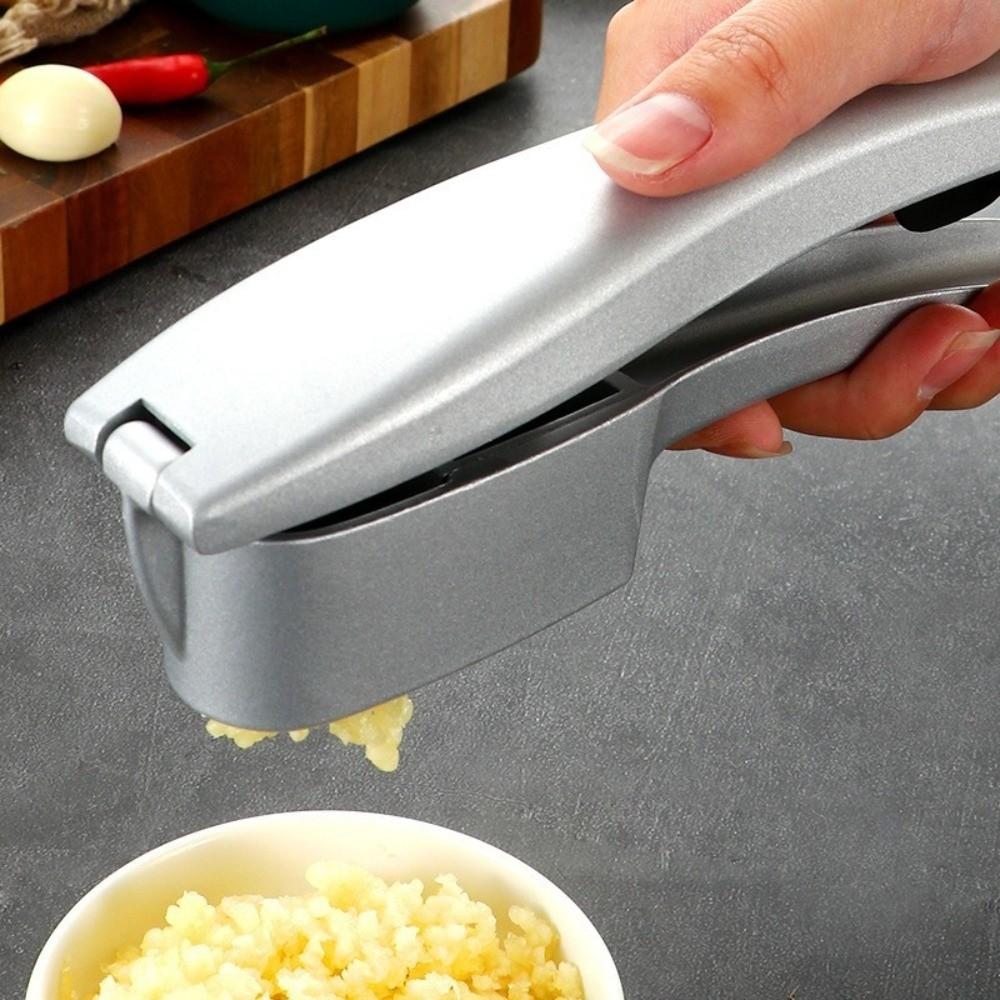 Aluminum Zinc Zinc Alloy Garlic Masher Handheld Garlic Squeezer Kitchen Gadgets Garlic Chopper Cooking