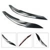 Car Headlight Eyebrows Trims Exterior Decals For BMW 1Series F20/F21 M Sport Pre LCI Hatchback 2011 2012 2013 2014