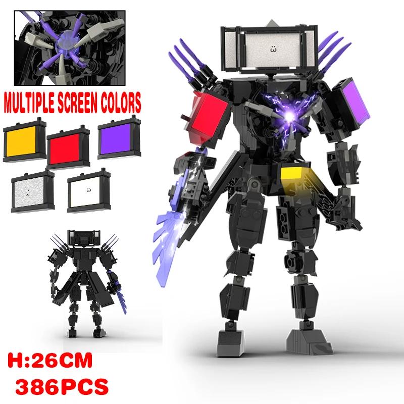 Горячие строительные блоки Skibidi Toilet Туалет Модернизированный G-Man&Dominator Фигурки Модель Титан Спикермен Игрушки для детей Рождественский подарок