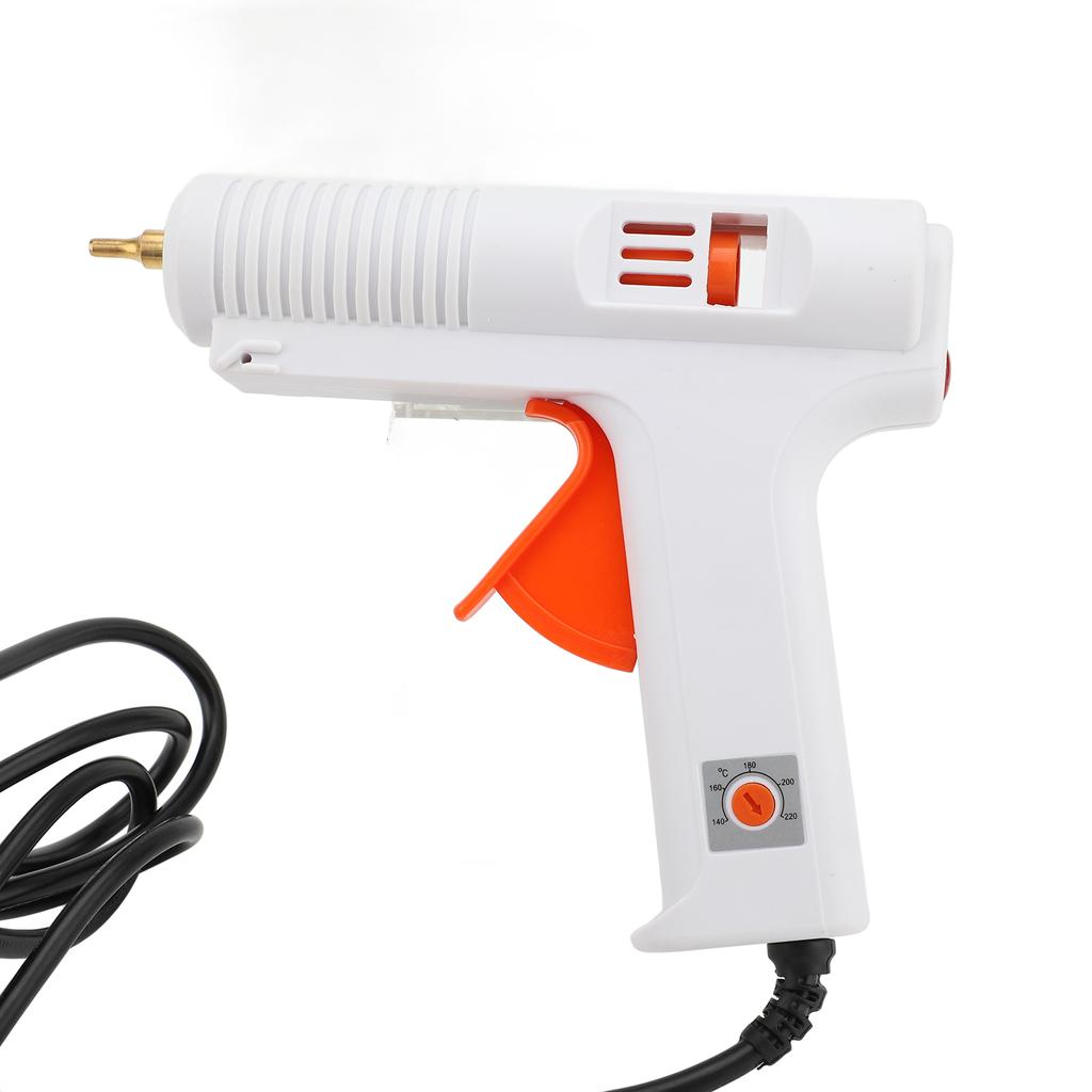 Пистолет для клея Craft, промышленный пистолет для горячего клея с регулируемой температурой, 120 Вт, пистолет для горячего клея с 11-миллиметровыми клеевыми стержнями, 11-миллиметровый пистолет для клея