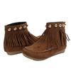 Ankle Boots for Women Short Trend Studded Cowboy Western New Rock Punk Flat Stylish Plus Size Offers Booties for Modern