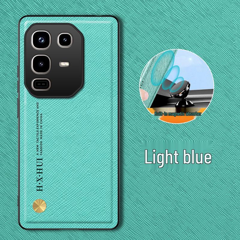 Чехол для телефона Infinix HOT60 Pro/Tecno Spark GO с кожаной текстурой, защитой от падений