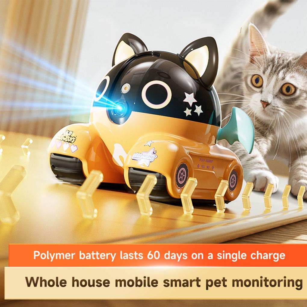 3 МП HD Камера-робот для питомцев Мобильное приложение Дистанционное управление Слежение за питомцем и ребенком WIFI Камера Защита домашней безопасности Камера наблюдения