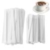 100Pcs Individually Wrapped Coffee Stirrers Eco-Friendly 14/19cm Wood Blenders Round End Not Prickly Stir Sticks Cocktail