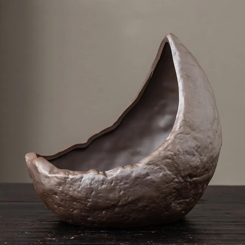 Винтажный крытый и уличный креативный цветочный горшок в форме бонсай, маленький и большой, фиолетовый, глиняный, керамический, зеленый, настольный, декоративный, для растений