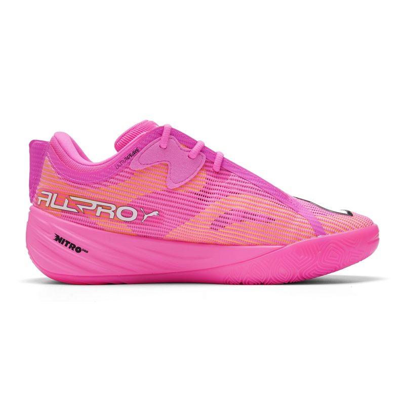 Puma Кроссовки для баскетбола ALL PRO NITRO 2 Унисекс Розовый Белый 312842-01