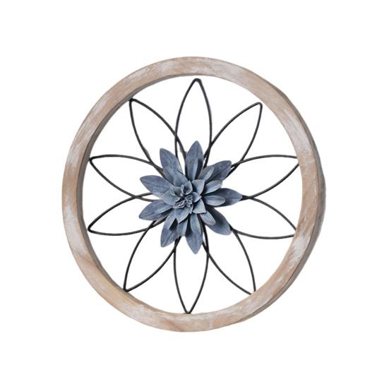 3 шт. Декор для стен в фермерском доме, деревянные деревенские цветочные украшения, настенное художественное украшение для гостиной, спальни, столовой