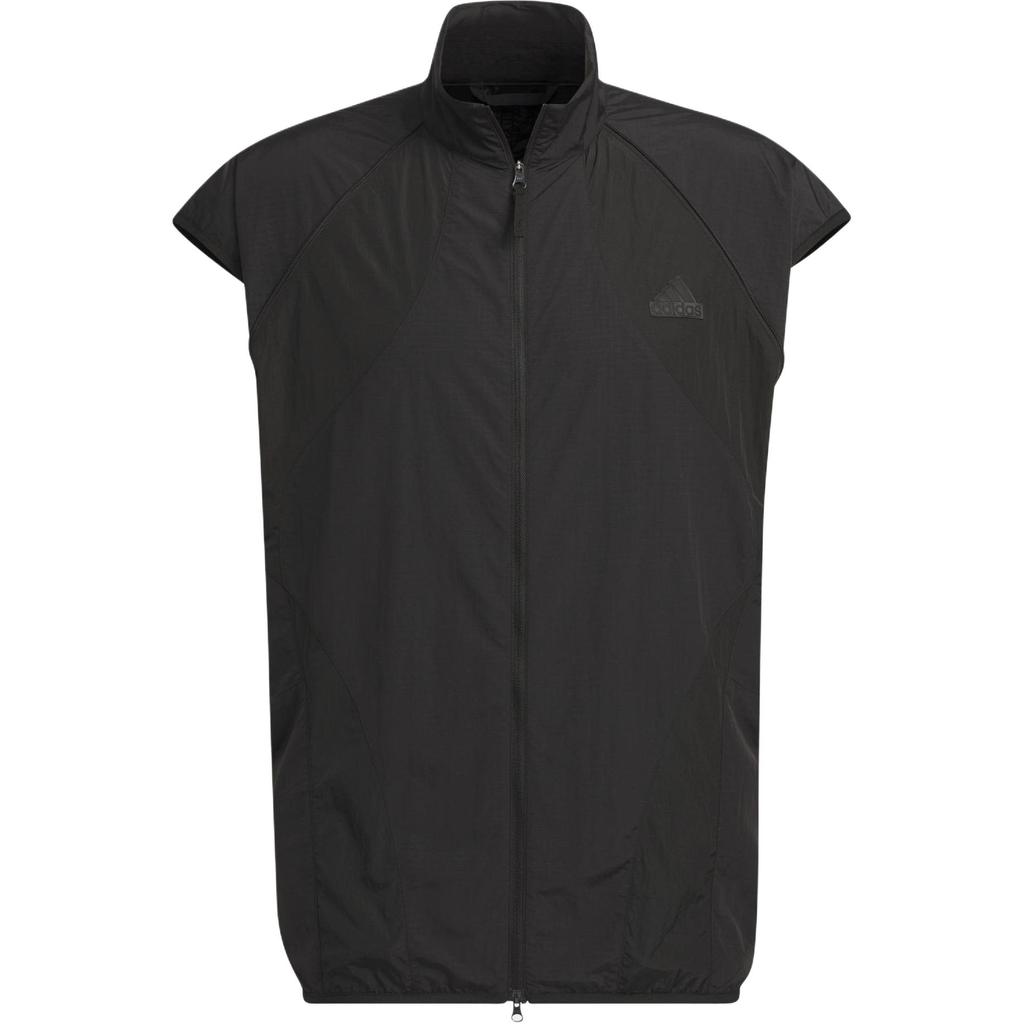 Adidas Future Style Woven Jacket Solid Color Sports Casual Jacket Men Jacket Black JI9870