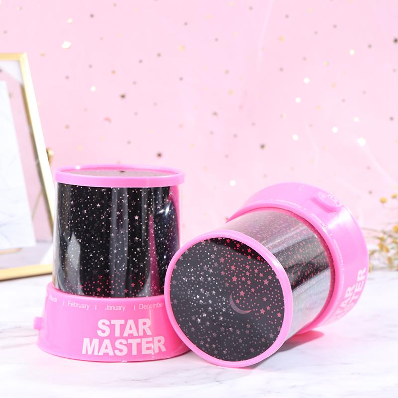 1шт светодиодный ночник проектор звездное небо звезда луна детский сон красочная лампа