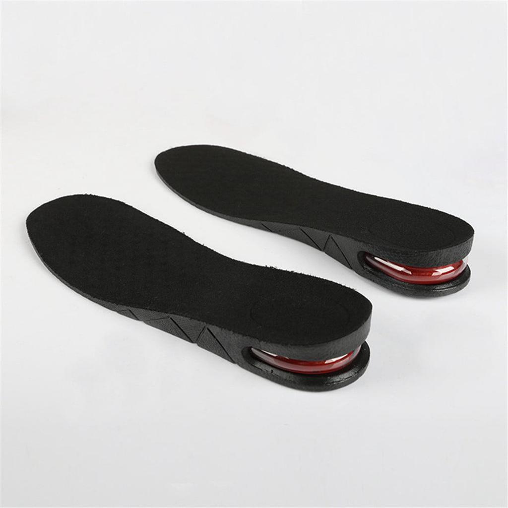 Men'S And Women'S Elevated Insoles 2 Layer Elevated Rubber Shoes For Pain Insole Lifting Kit 2 Inches