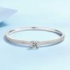 High-quality Sterling Silver S925 Silver Bracelet for Women, Light Luxury, High-grade Moissanite Hand Jewelry, Fashionable Commuting