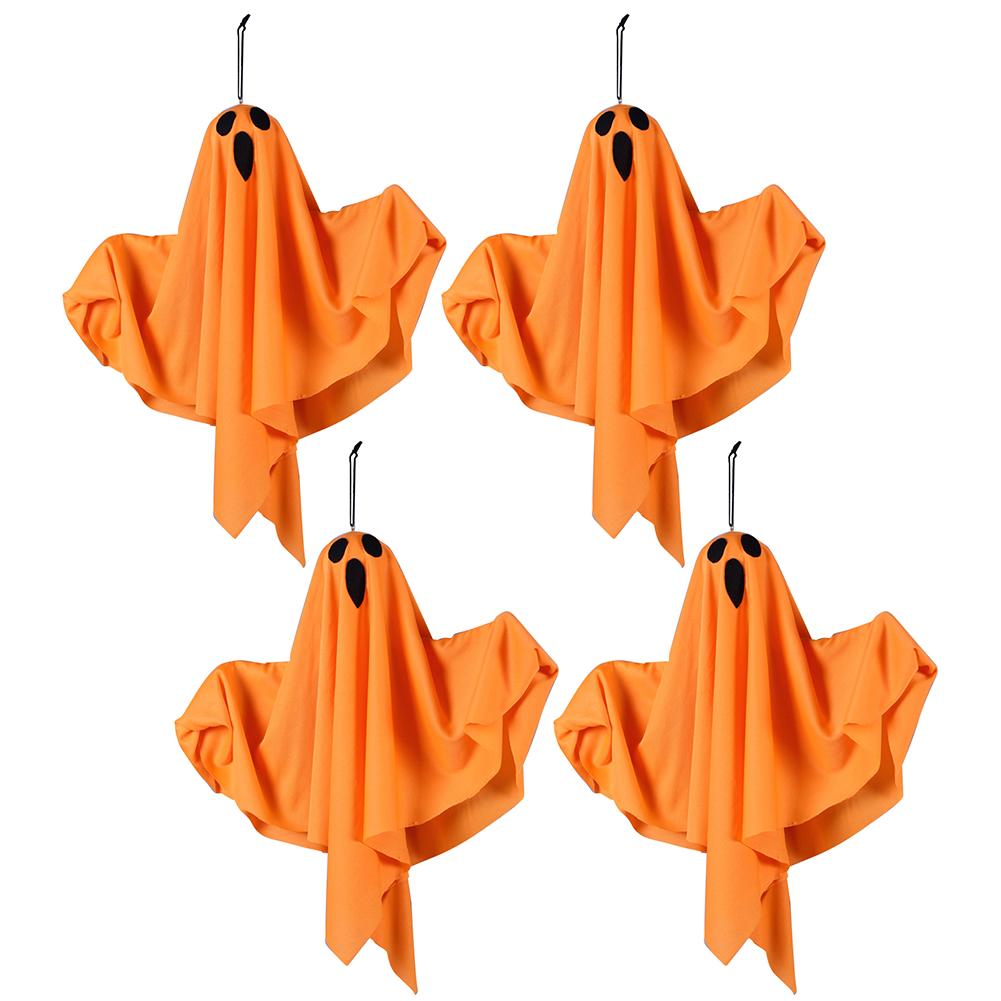 Жуткий Призрак Хэллоуин Декор IP65 Водонепроницаемый Светящийся Подвесной Призрак для Двери Реквизит для Сцены Побега из Комнаты на Хэллоуин Садовый Домашний Декор