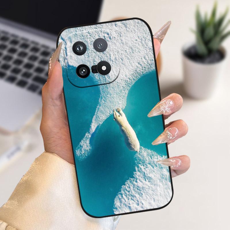 Чехол для Vivo IQOO 15 5G Модный силиконовый мягкий ТПУ чехол с принтом животных Львов Для IQOO15 Китайский телефон Защитный чехол