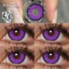 Eyeshare 2Pcs Color Contact Lenses Green Lenses Yearly Cosplay Blue Cosmetic Contacts Pink Lens Helloween Beauty Makeup Pupils