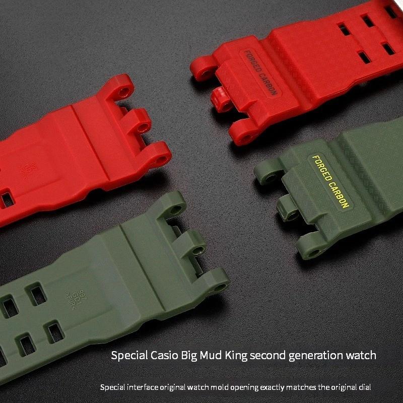 ONEWatch Аксессуары Для Casio G-SHOCK GWG-2000 GWG-2040 Mudmaster Запасной Ремешок Браслет Мужской Спортивный Водонепроницаемый Смоляной БраслетMN