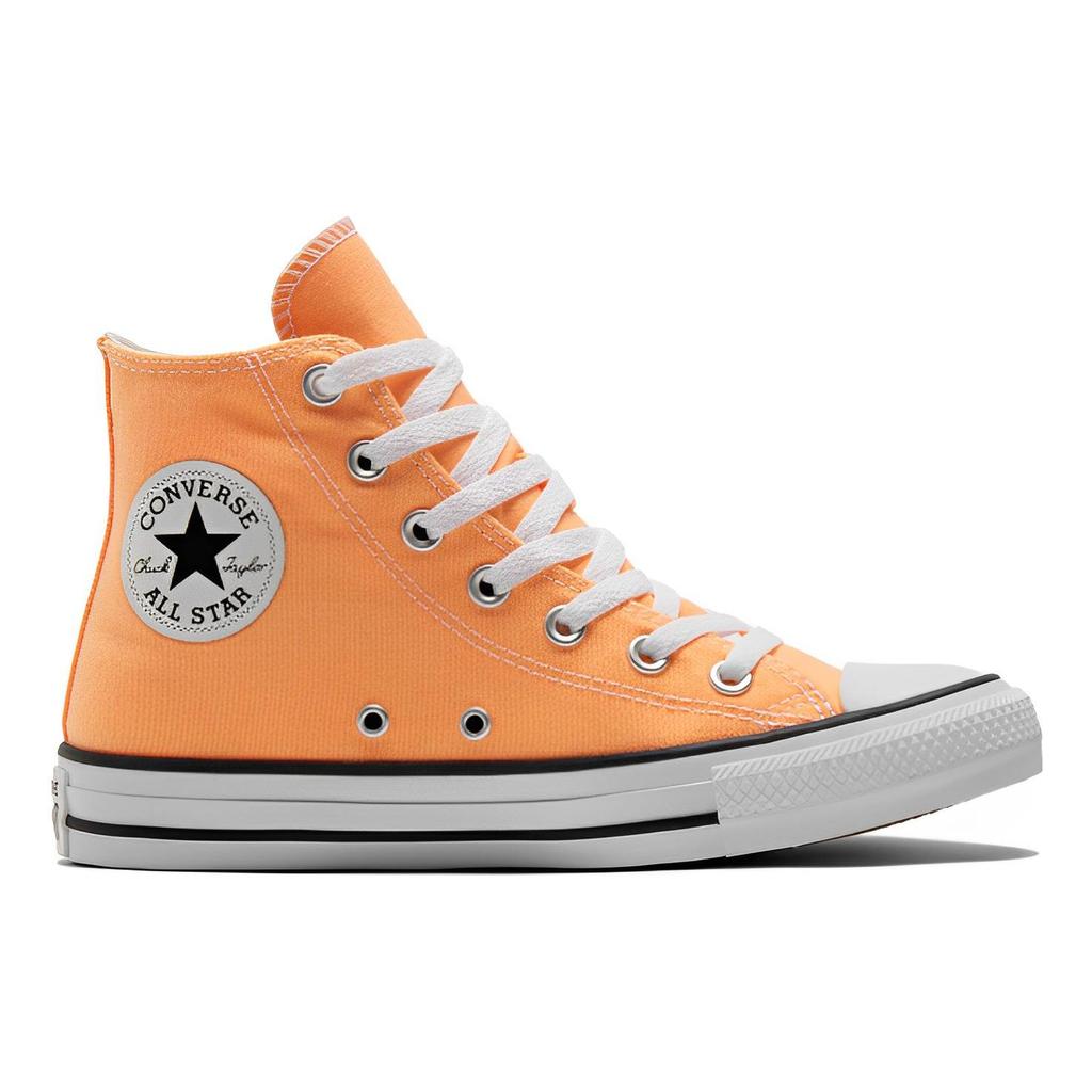 Converse Chuck Taylor All Star Trendy Comfortable High-Top Canvas Shoes Unisex Sneaker Orange A04392C