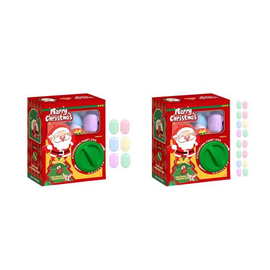 Рождественский набор машинок для игры в яйца для детей Креативная игрушка-захватчик яиц