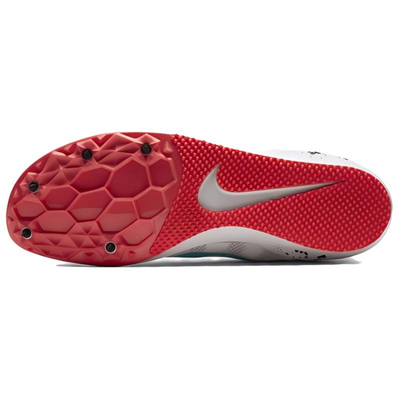 Nike Кроссовки Zoom Rival D 10 Белые Ярко-малиновые повседневные 907566-100