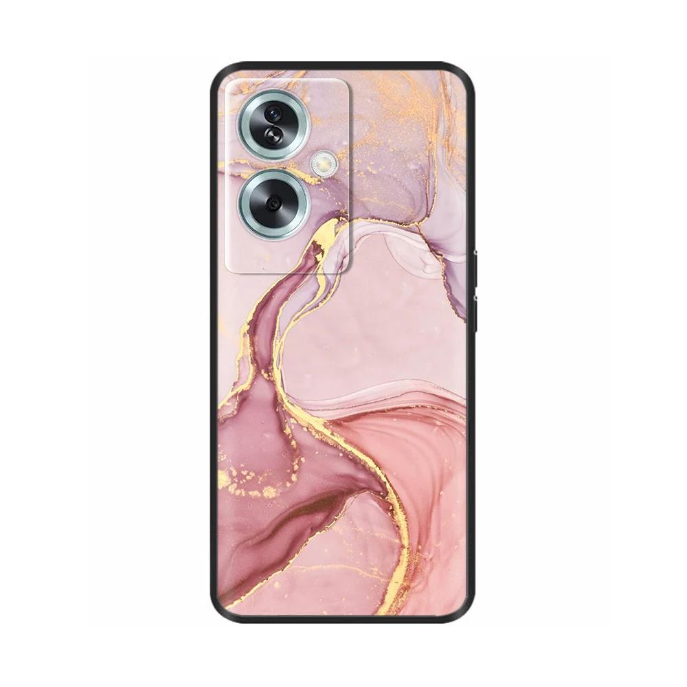 Крашеный чехол для Oppo A79 A78 Мягкий черный чехол для телефона для Oppo A79 A78 4G 5G OppoA79 CPH2553 Мягкий силиконовый защитный чехол-оболочка