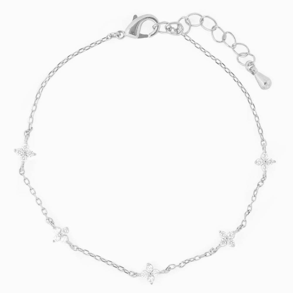 18K Gold Plated Exquisite Butterfly Ladies Cute Heart shaped Star Flower Pendant Zircon Bracelet Chain Y2K Jewelry Gift