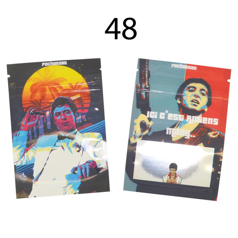 10 шт. самозапечатывающиеся пакеты, закрывающиеся маленькие конфеты, брелки, капсулы, упаковочные пакеты на молнии