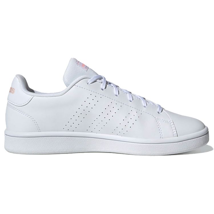 Adidas Женские кроссовки Advantage Base White Glow Pink Cloud-White Core-Black EE7510