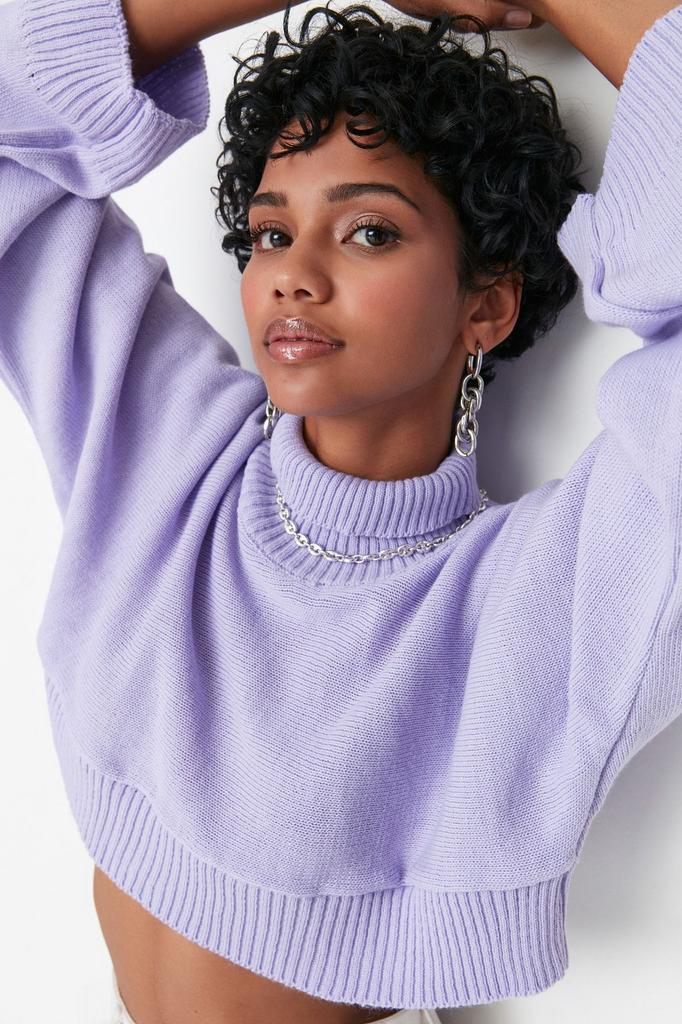 Женский свитер в элегантном стиле, супер укороченный базовый трикотажный свитер с камнями