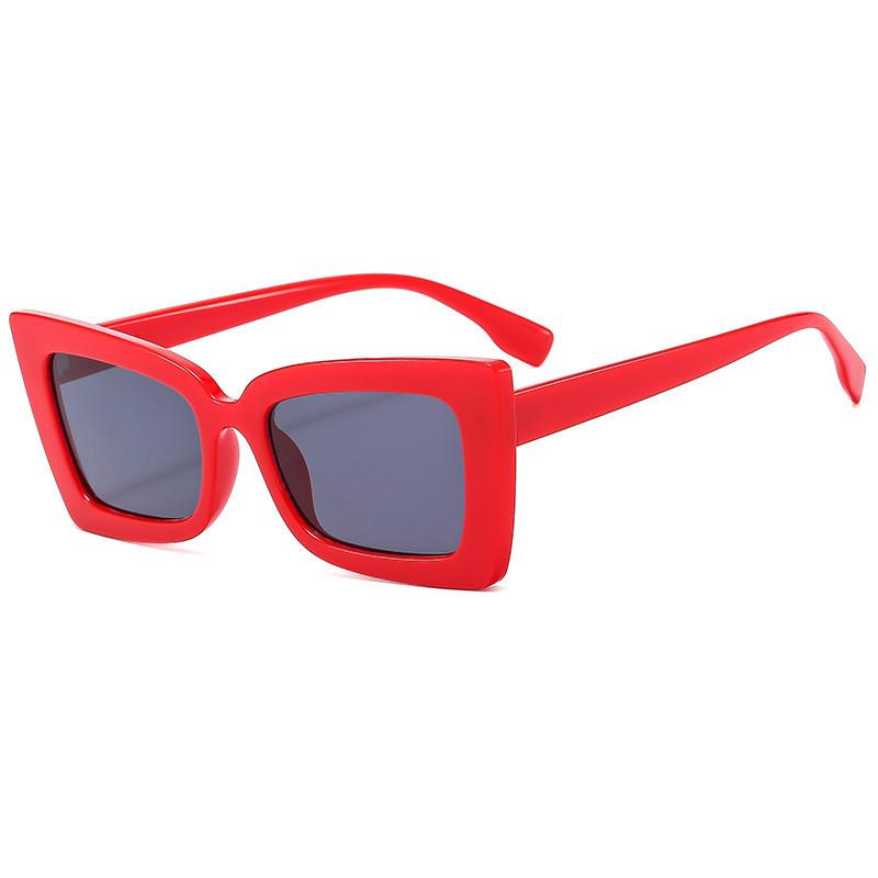 Urban Fashion Square Sunglasses With Uv Protection For Streetwear And Events
