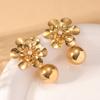 2PC Women's Fashion Flower Earrings Jewelry Accessories Suitable for Date, Party, Festival Gifts-1160