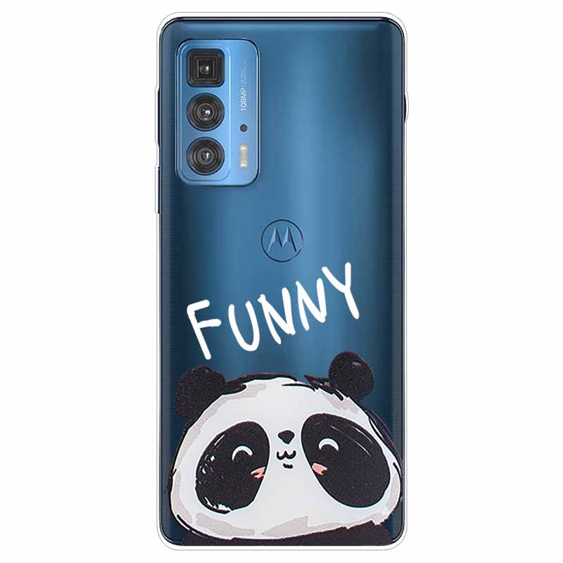 Для Motorola Moto Edge 20 Pro Lite 5G Чехол Силиконовый Мягкий Прозрачный Чехол для Moto Edge20 Fusion Pro Чехол для Телефона Прозрачный ТПУ Чехол