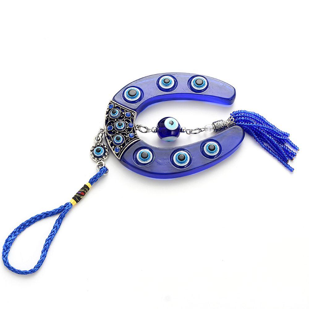 Комната Машина Ювелирные изделия Дьявольский глаз Автомобильный кулон Бусины сглаза Кулон Ремешок для телефона Брелок Дьявольский глаз