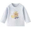TONGTAI Baby Pure Cotton Long Sleeve Pullover T-Shirt
