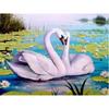 DIY Swan 5D Diamond Painting Full Round Drill Animal Diamond Embroidery Cross Stitch Kit Mosaic Resin Home Decor Gift
