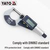 YATO Высокоточный внешний микрометр спиральный глубиномер