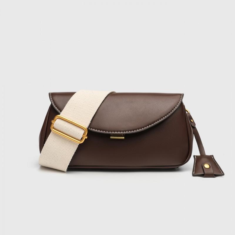 Fashion Casual Crossbody Bag Fanny Pack Wide Strap High Sense Daily Use