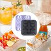 Silicone Ice Trays 4-Grid Bear-Shaped Silicone Trays For Ice Round Molds Household Maker Easy To Demould For Bars Food Freezer