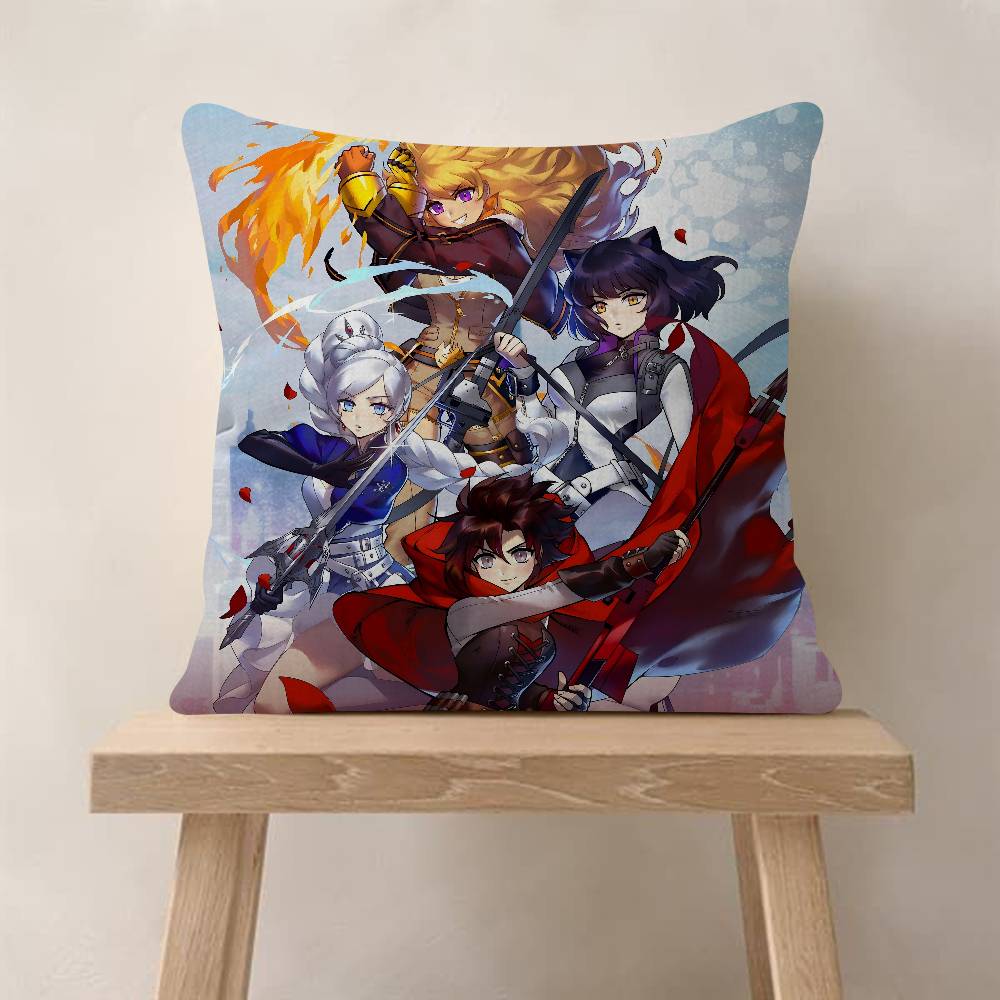 Веб А-Анимация Р-RWBY Персонализированная наволочка Детская Спальня Декор Дикой Вечеринки Наволочка Подарок на День Рождения Ребенка