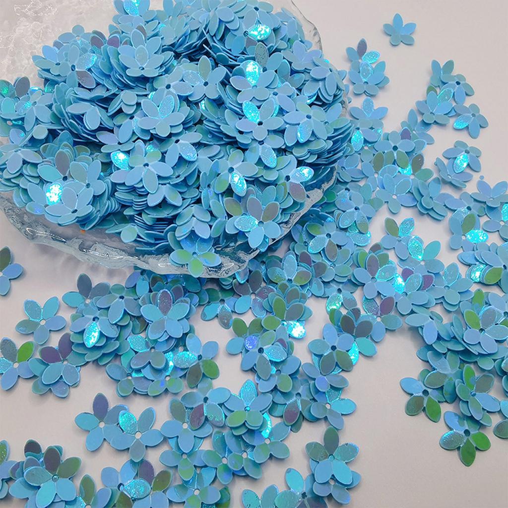 10 мм 10 г Пятилистный цветок в форме ПВХ смешанный расшитый блестками звезда блестки швейная одежда DIY украшения дома аксессуары ремесла