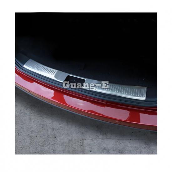 Для Suzuki S-Cross Scross Sx4 2014 2015 2016 2017 Автомобильная внутренняя панель заднего бампера, накладка на порог багажника, пластина из нержавеющей стали, педаль 1 шт.