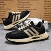 Мужская обувь весна новая ретро беговая повседневная обувь для подростков на толстой подошве нескользящая простая удобная обувь для спорта