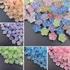 Home Party Supplies DIY Acrylic Beads Flower Loose Spacer Beads 20Pcs For Jewelry Making Charms AB Color Handcrafted Beads With Hole High Quality