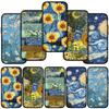 Чехол для телефона Samsung Galaxy S25 S24 S23 iPhone 16 15 Xiaomi Redmi Note 14 13 12 16E X 11 Pro Max OPPO Moto Huawei Design Van Gogh Starry Night Cover