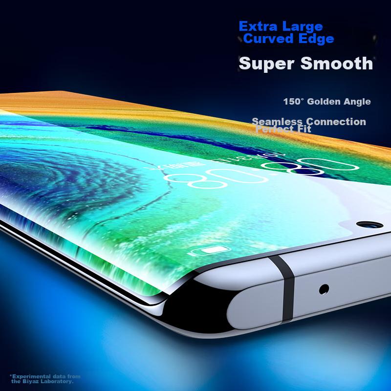 Full Screen Nano 2 Pieces Screen Protector for Huawei Mate30Pro/30E Pro, Mate30RS Hydrogel Soft Film, Non-Tempered High-Definition Protection JM255