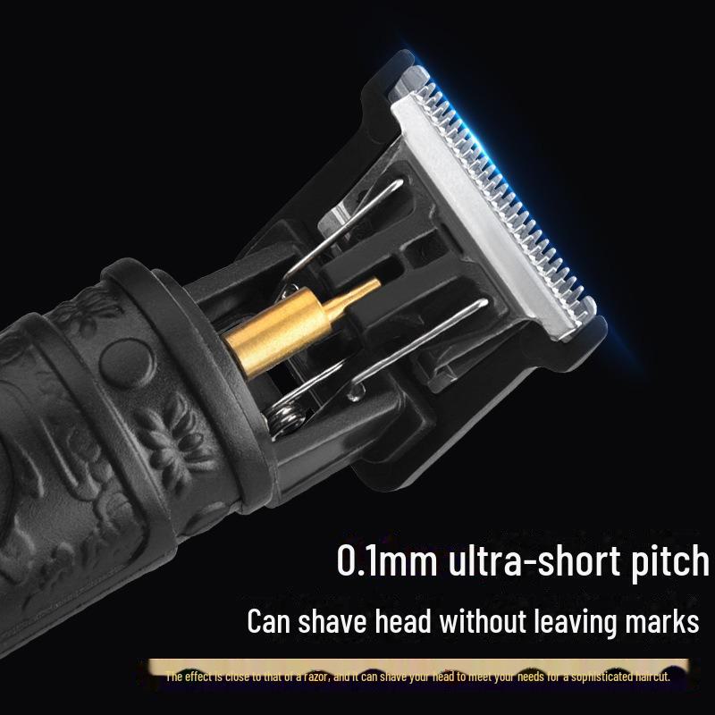 Электрическая машинка для стрижки волос T9 Cross-Border для лысых и жирных голов с бритвой Carving