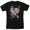 Футболка Betty Boop "Классический поцелуй" - Обычная или Майка - до 6XL