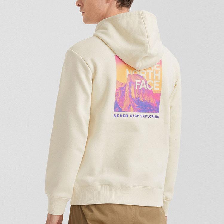 THE NORTH FACE Sweatshirts Unisex White Hooded Moderate Regular NF0A7QV7-N3N