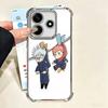 Мультяшный Милый JUJUSU Аниме Мягкий Чехол Для Телефона Для Xiaomi Poco X7 X8 Pro Max X6 X5 X3 F8 Ultra F7 M8 M7 M5S Redmi 15C 15A 15 14C 13C